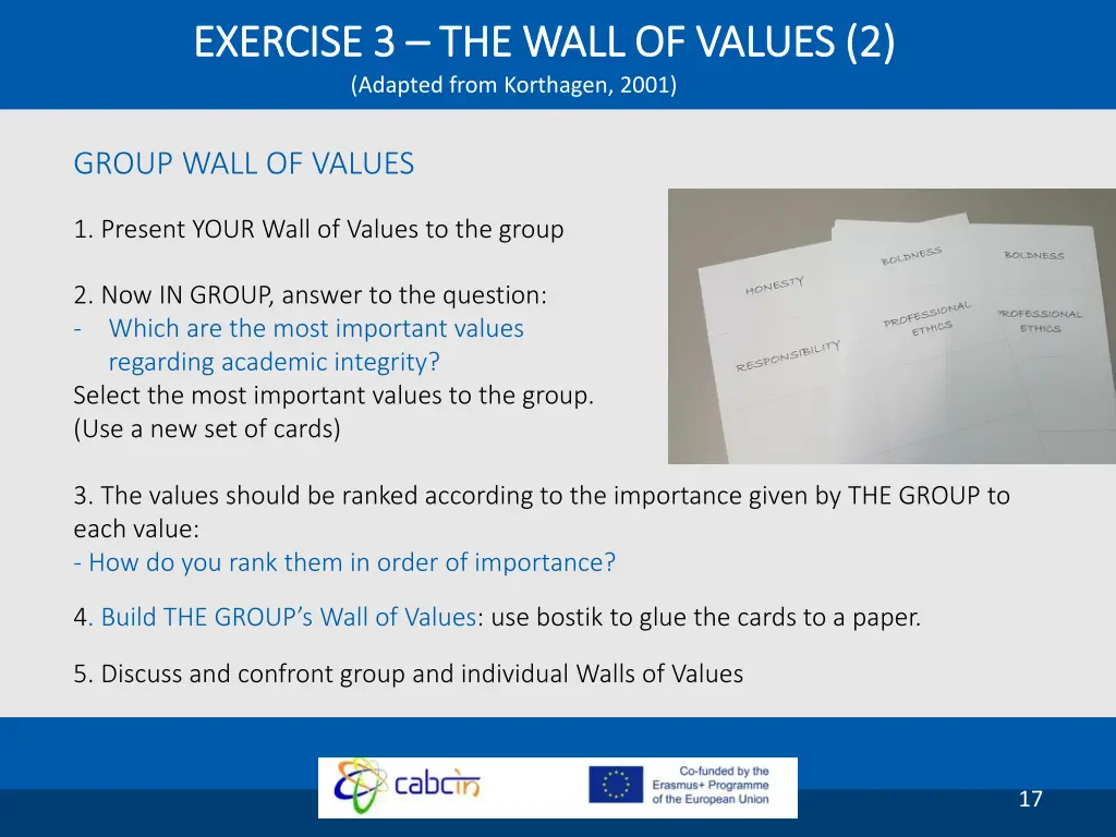 exercise exercise 3 3 the wall of values