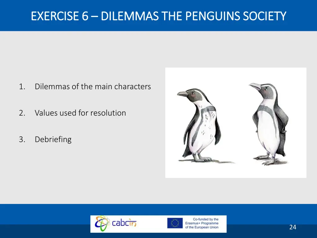 exercise exercise 6 6 dilemmas the penguins