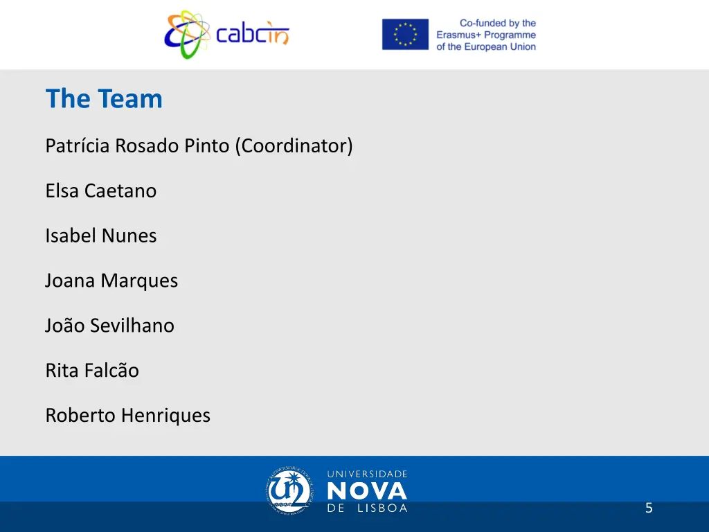 the team