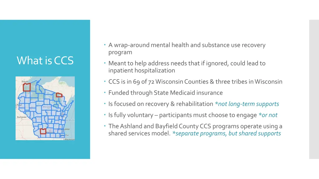 a wrap around mental health and substance