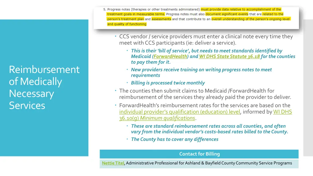 ccs vendor service providers must enter