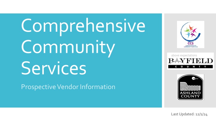 comprehensive community services