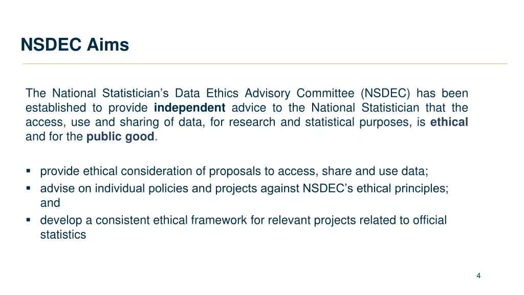 nsdec aims