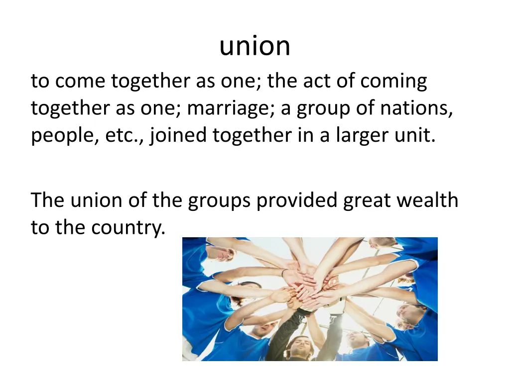 union