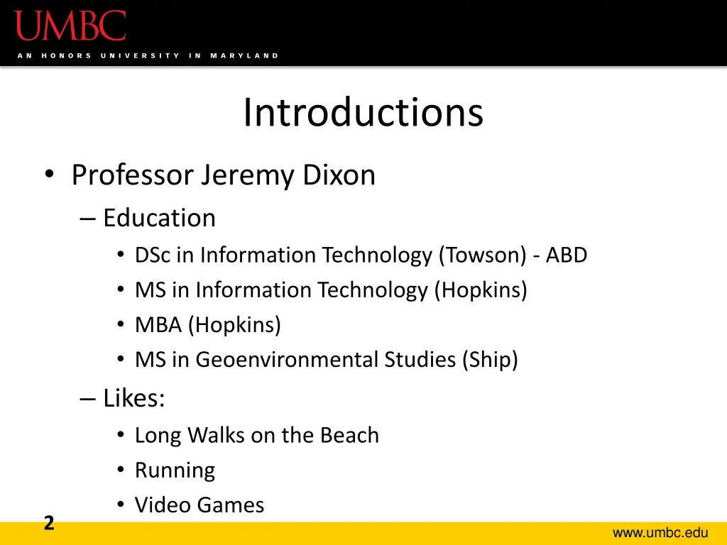 introductions