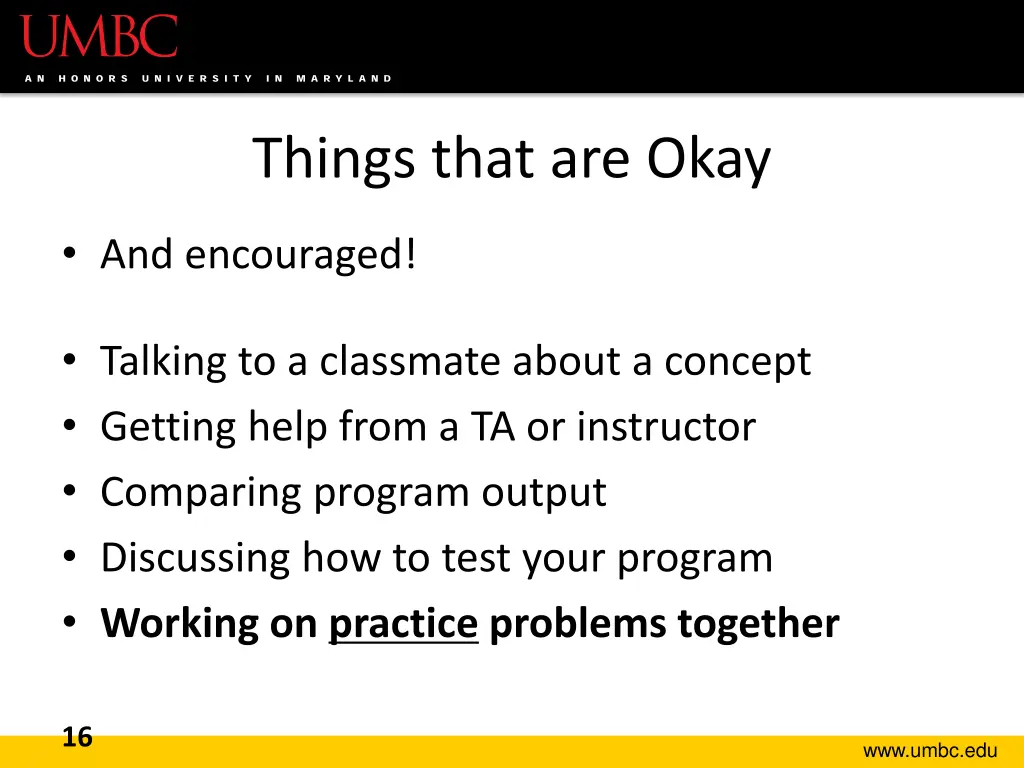 things that are okay