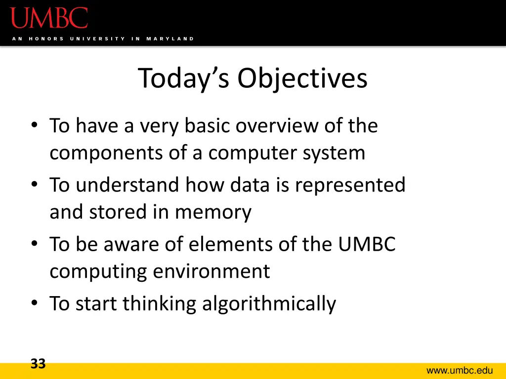 today s objectives