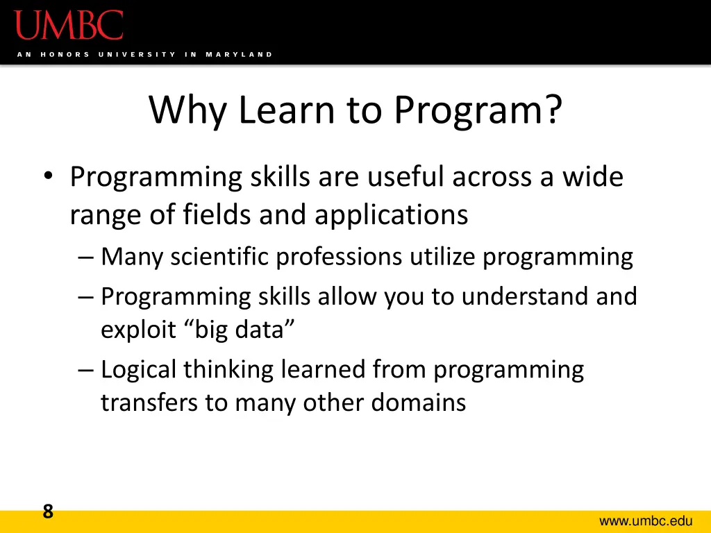 why learn to program