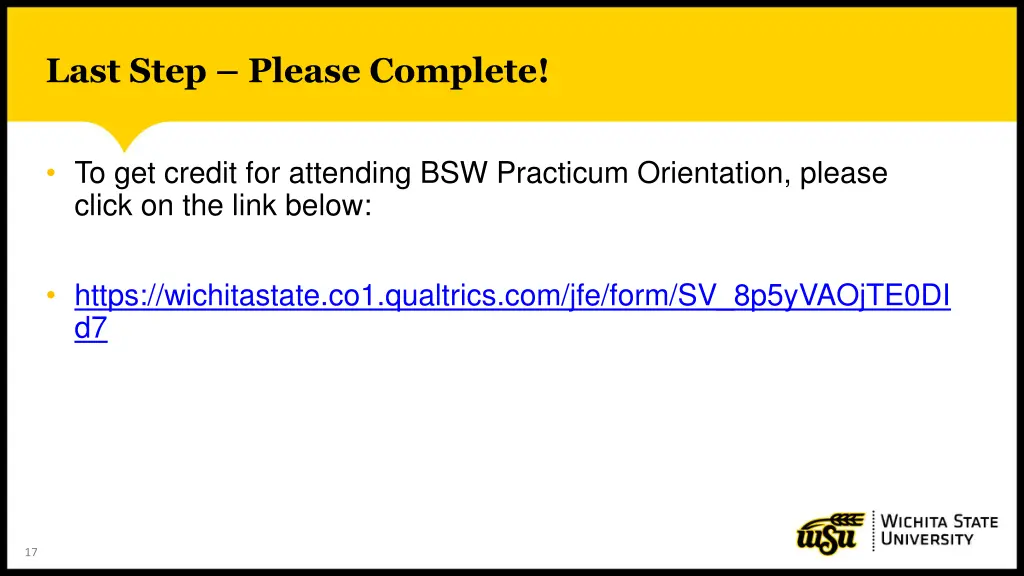 last step please complete