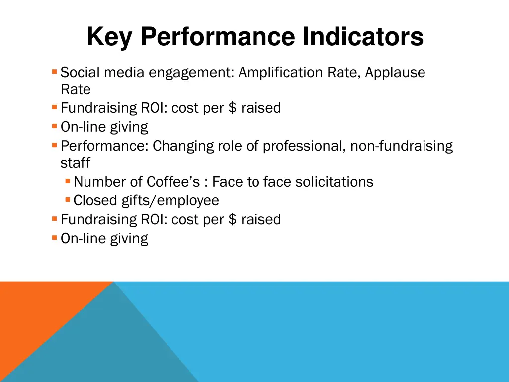 key performance indicators 1