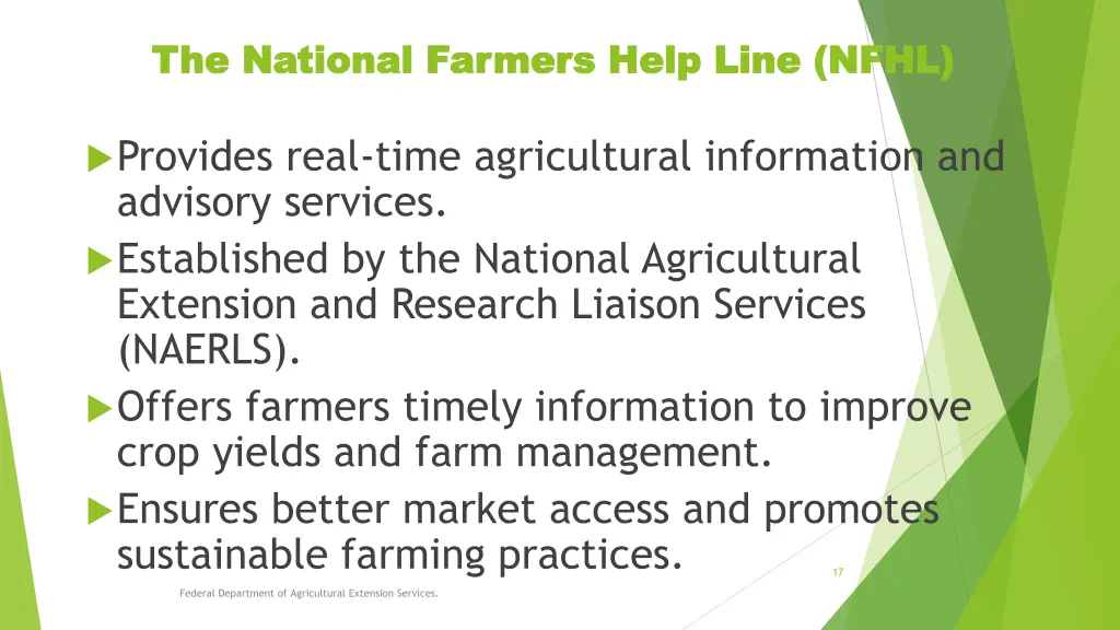 the national farmers help line nfhl the national