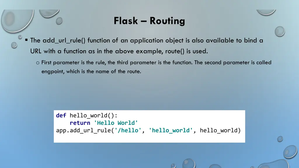 flask routing 1