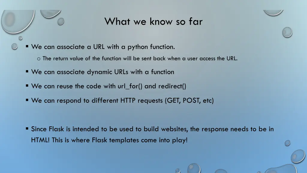 what we know so far