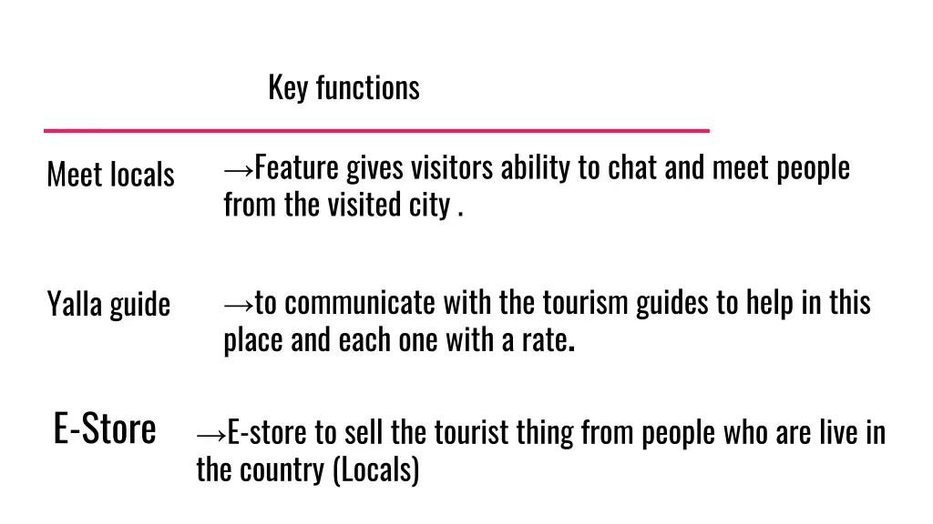 key functions 1