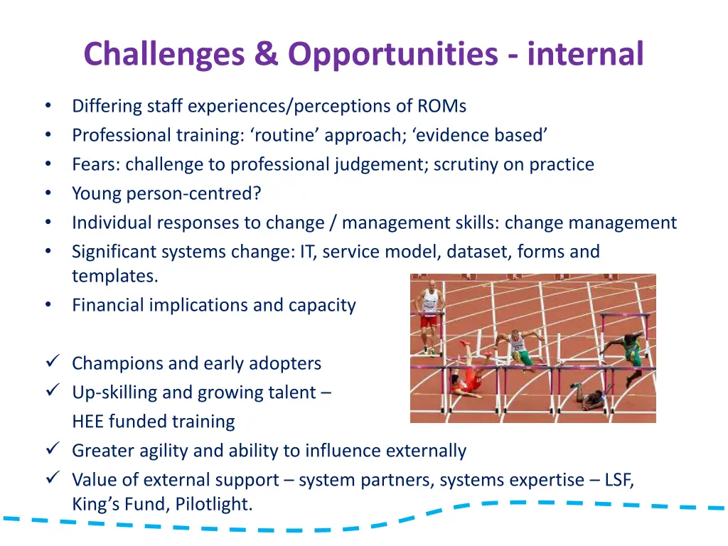 challenges opportunities internal