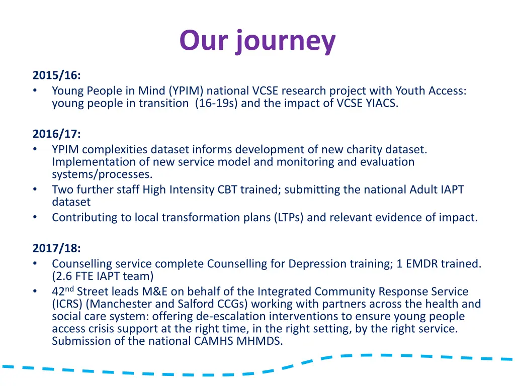 our journey 1