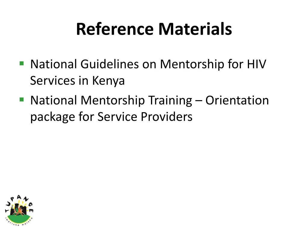 reference materials