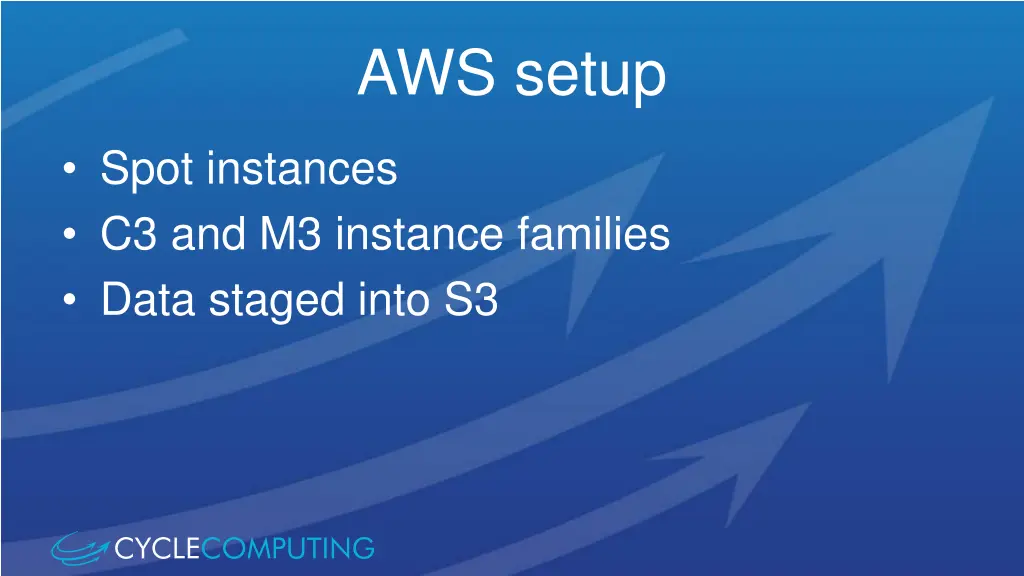 aws setup