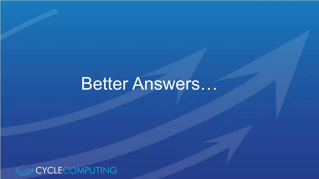 better answers