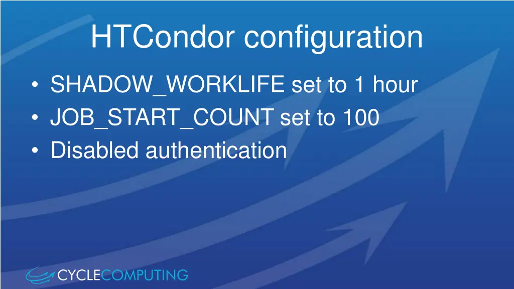 htcondor configuration 1