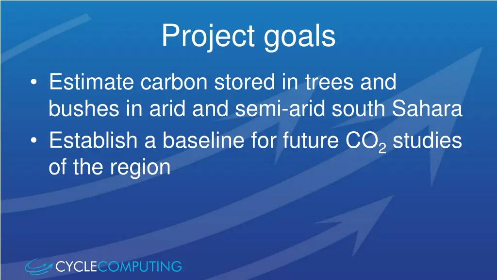 project goals