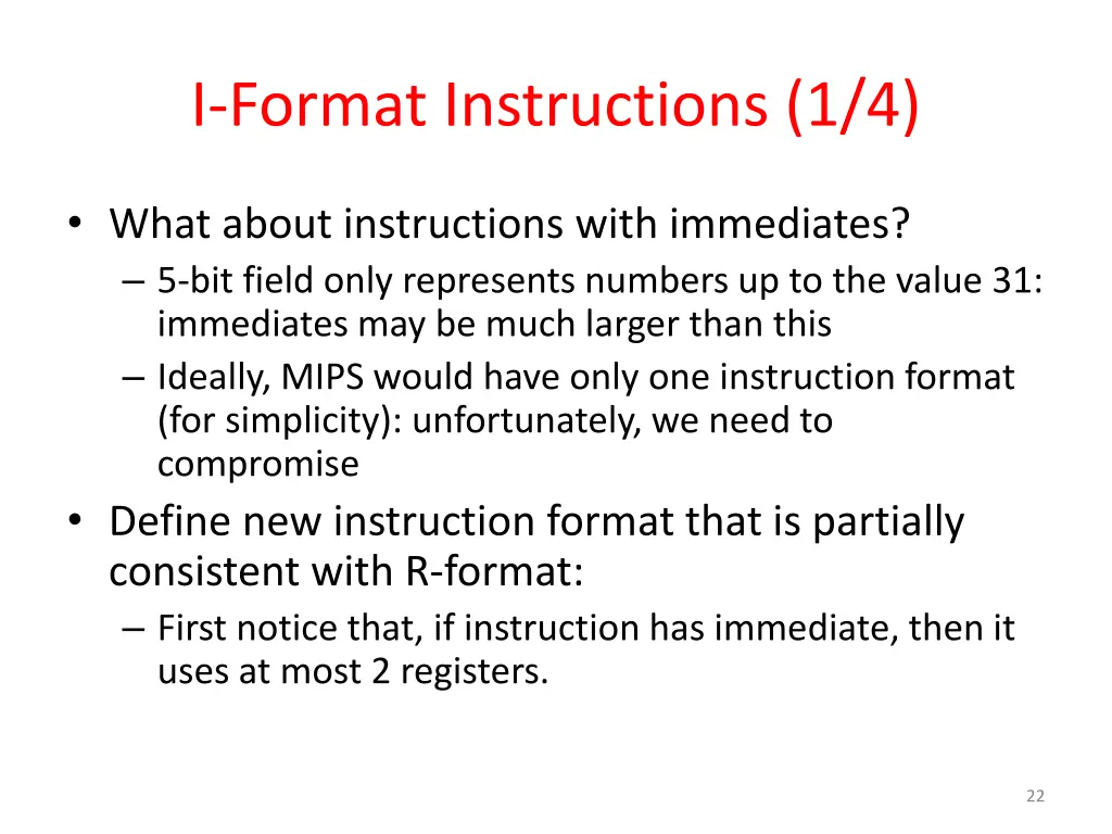 i format instructions 1 4