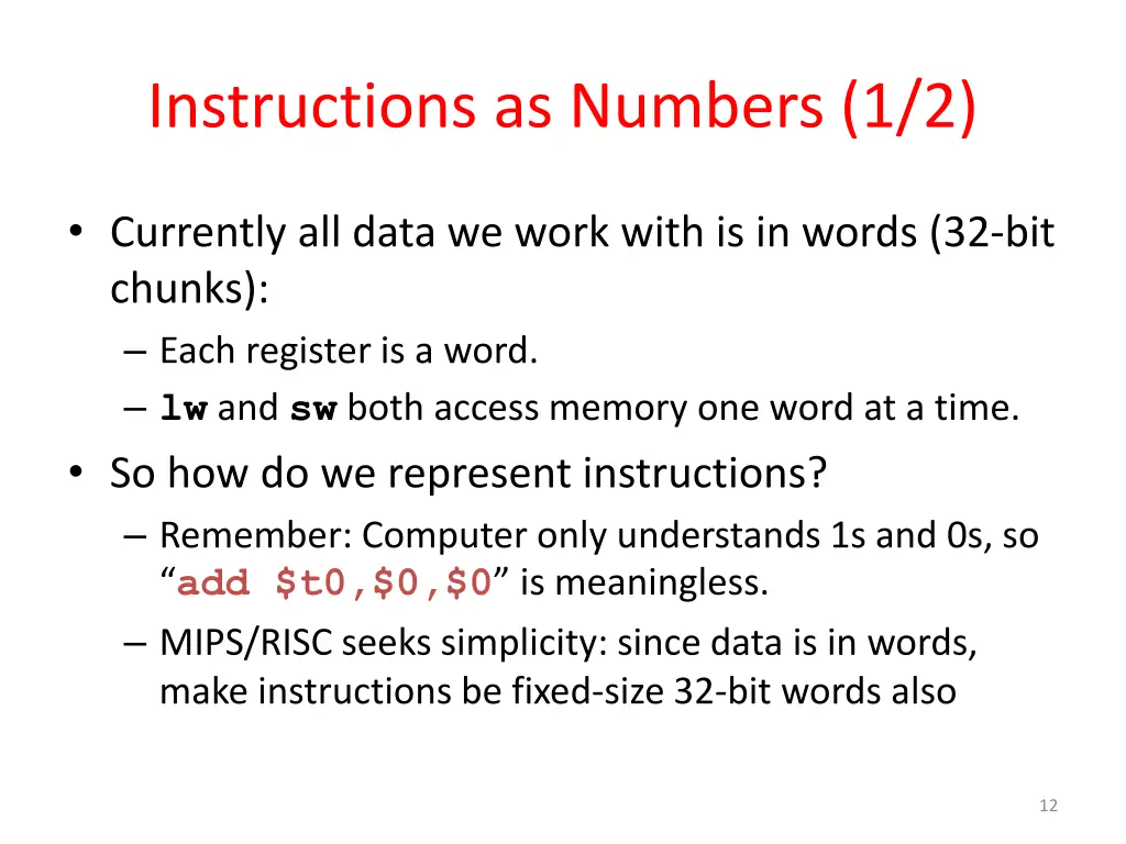 instructions as numbers 1 2