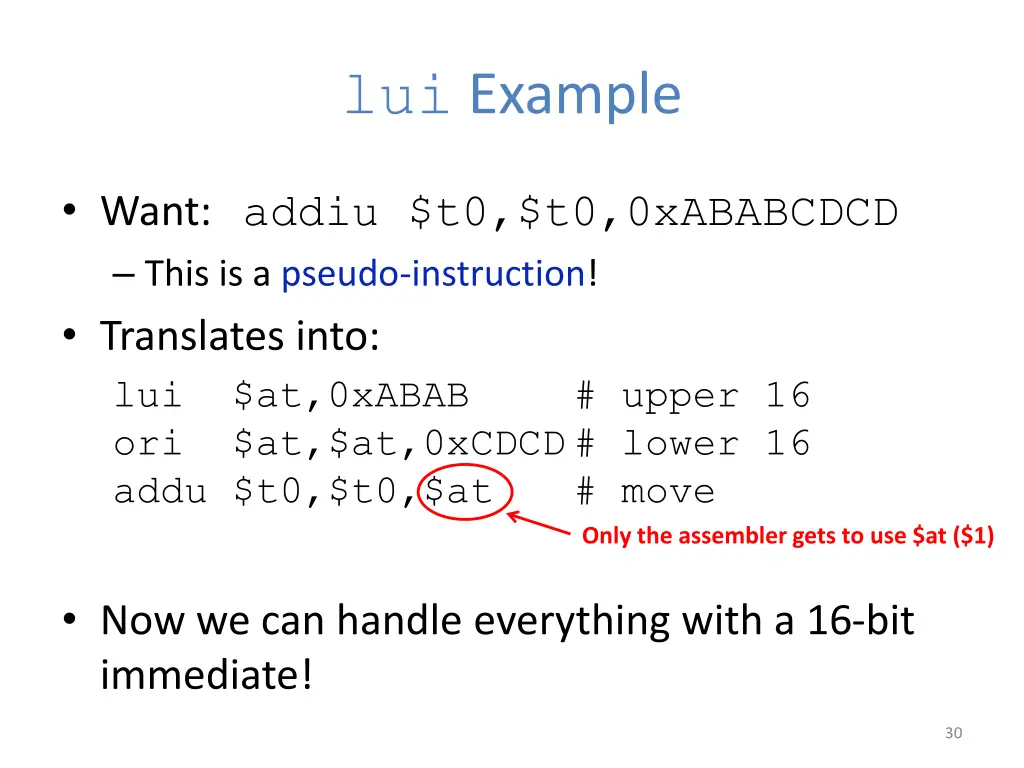 lui example