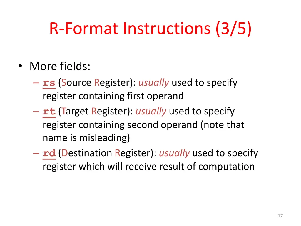 r format instructions 3 5