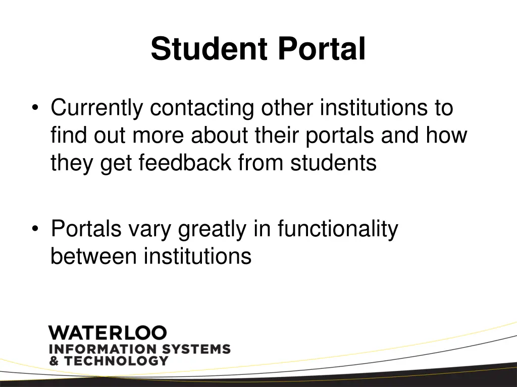 student portal