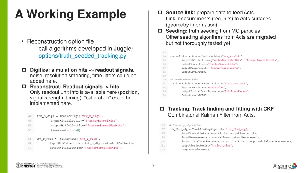 a working example 1