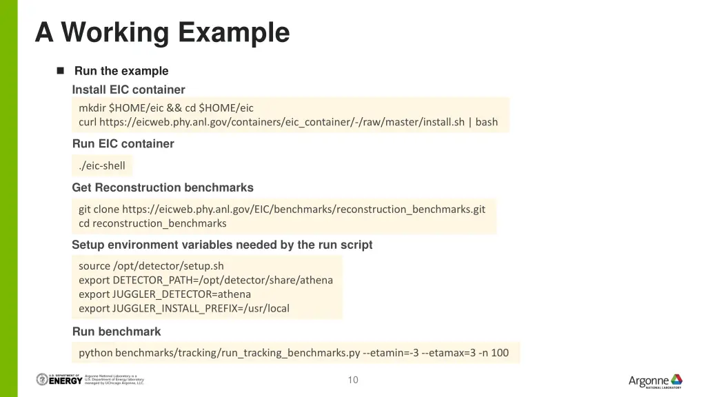 a working example 2