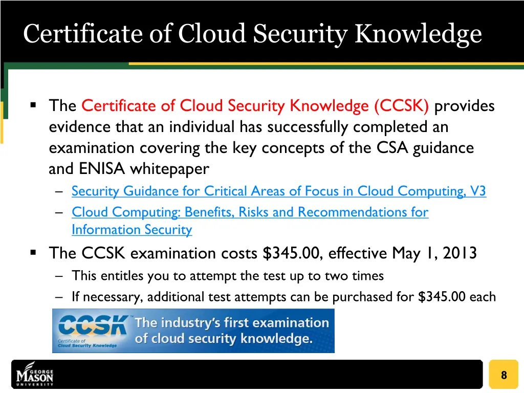 certificate of cloud security knowledge