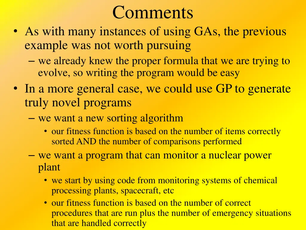 comments
