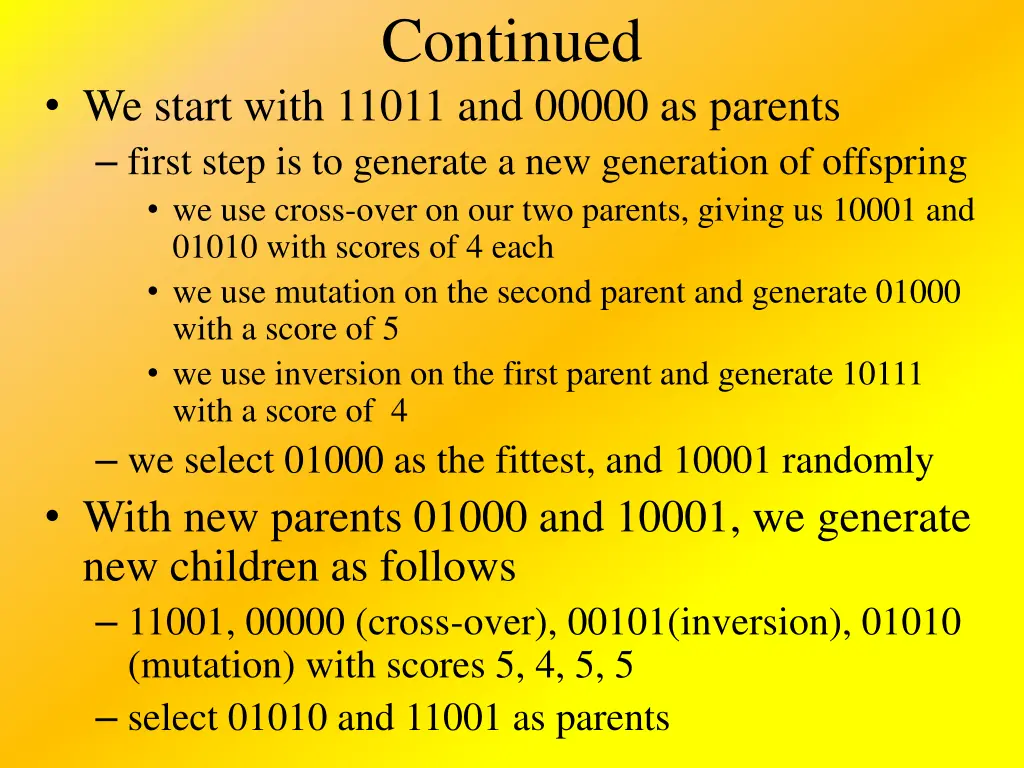 continued 1