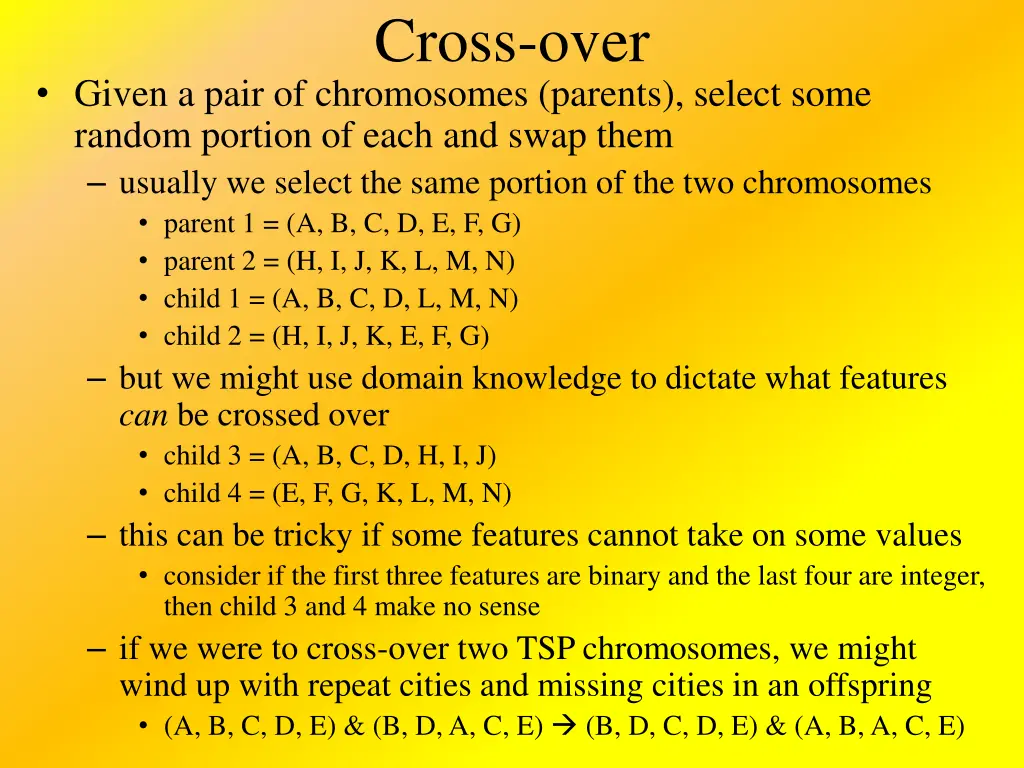 cross over