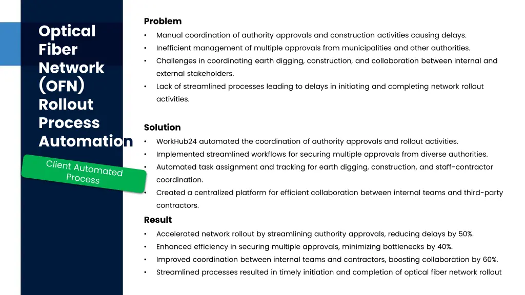 problem manual coordination of authority