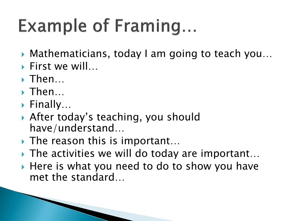 mathematicians today i am going to teach