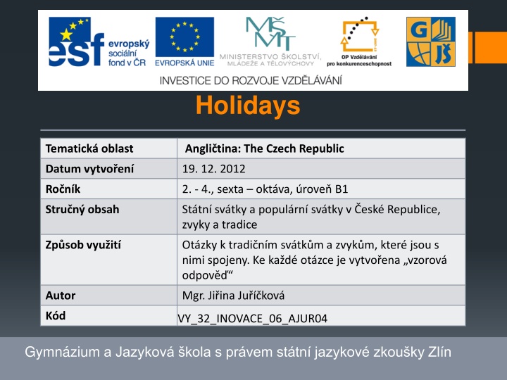 holidays