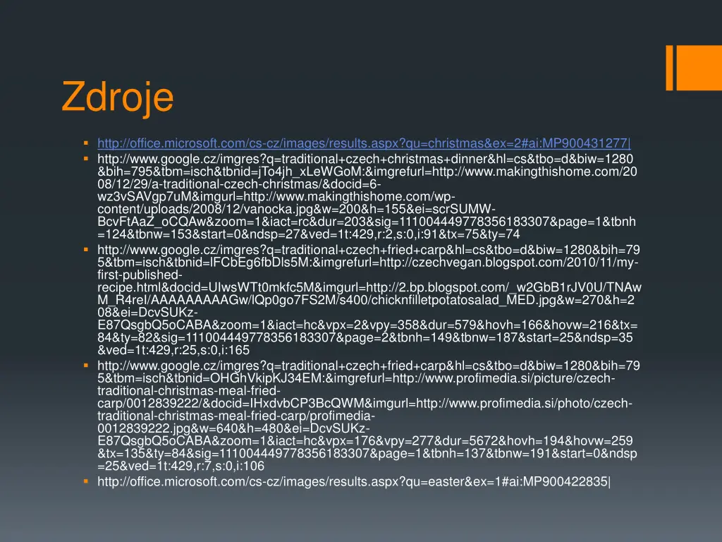 zdroje
