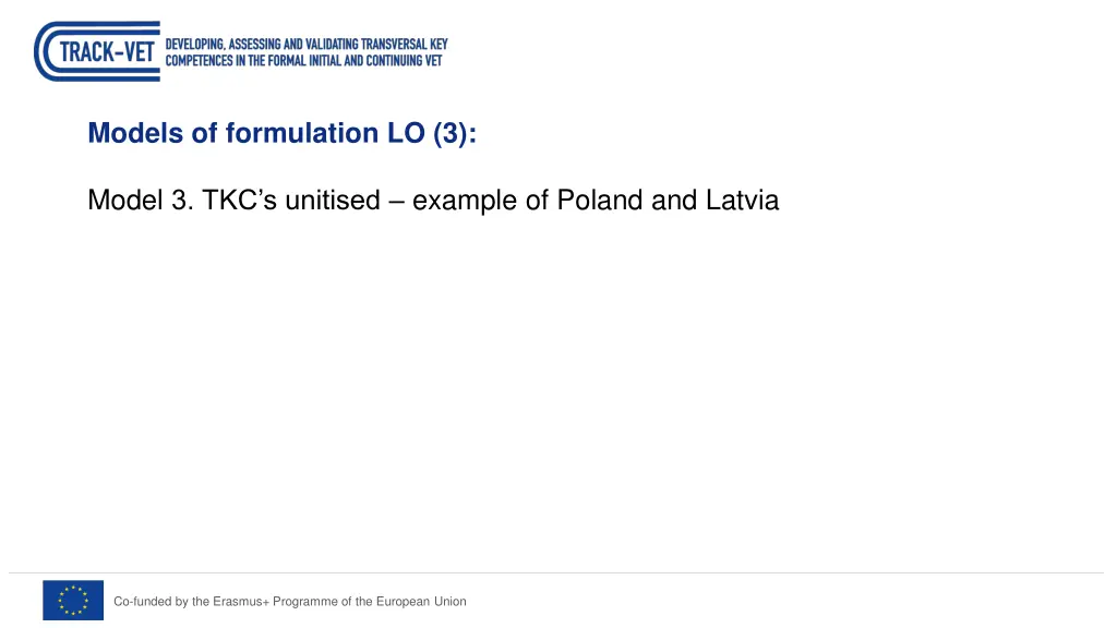 models of formulation lo 3