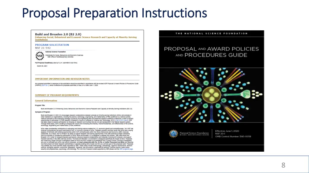 proposal preparation instructions proposal