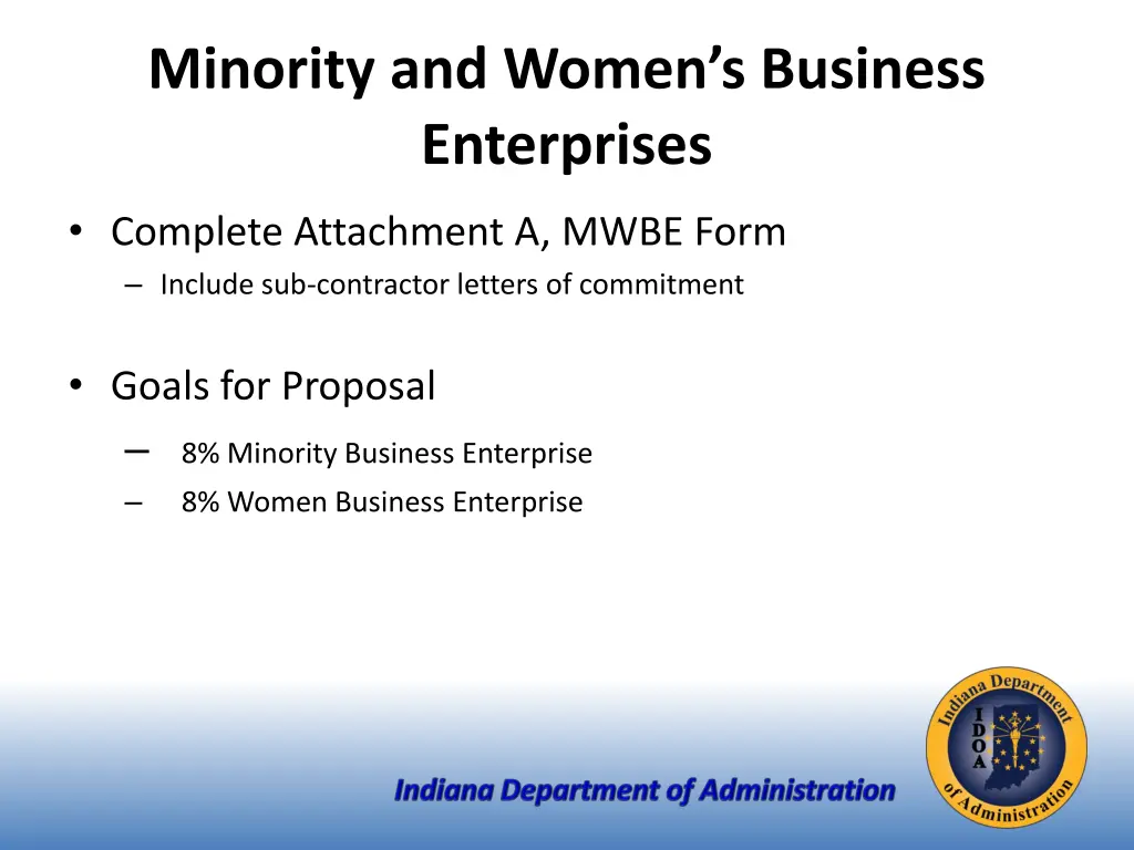 minority and women s business enterprises