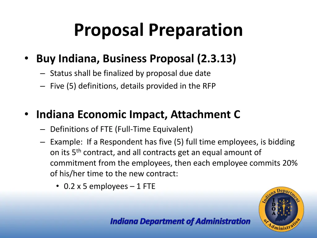 proposal preparation 1