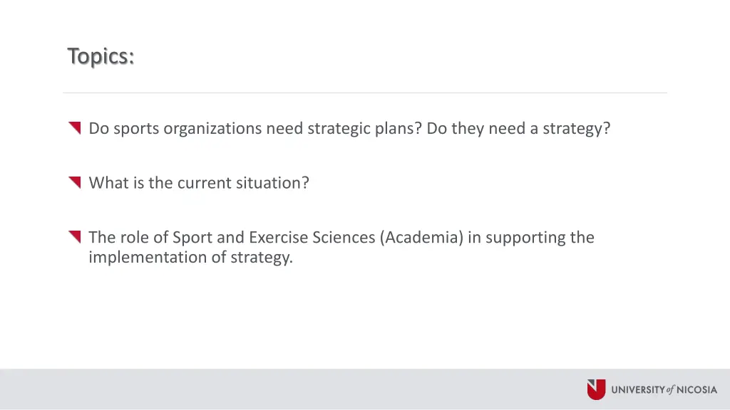 topics