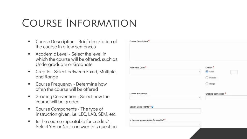 course information course information 1