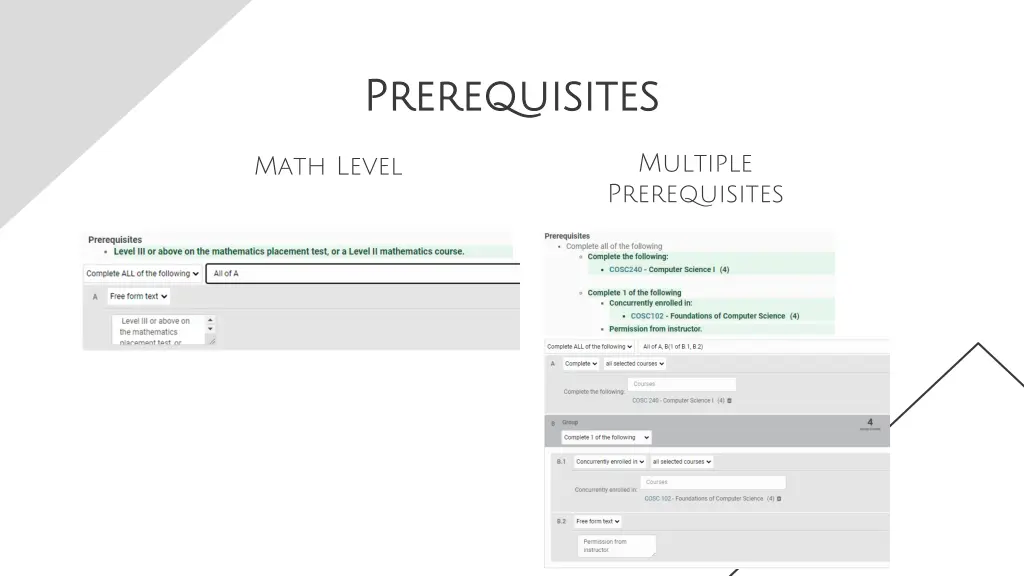 prerequisites prerequisites 3