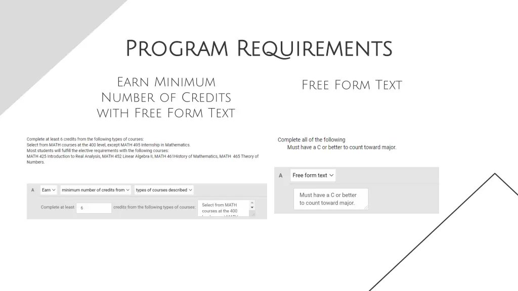 program requirements program requirements 3
