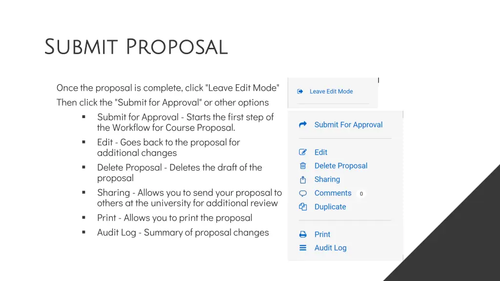 submit proposal submit proposal