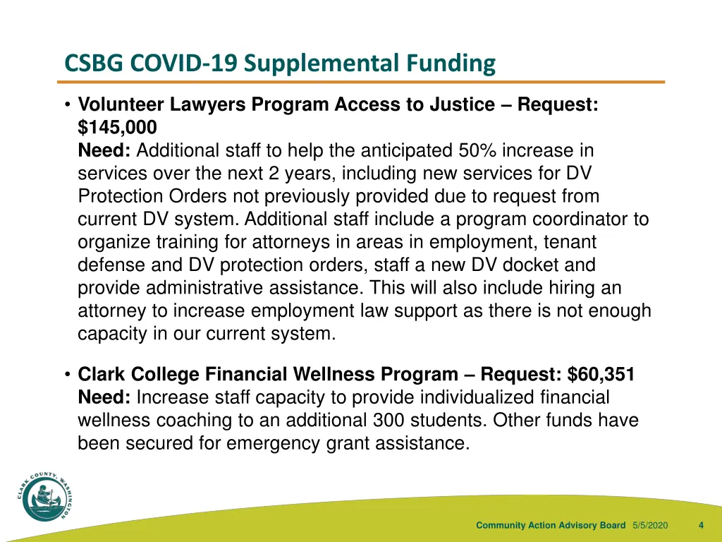 csbg covid 19 supplemental funding 1